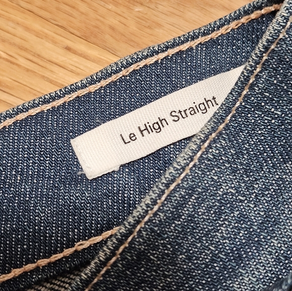 FRAME Le High Straight Leg Jeans Size 24 - Picture 5 of 6